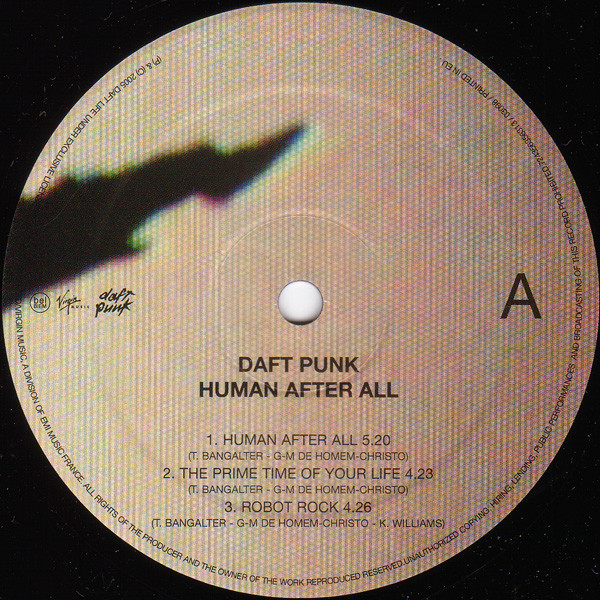 Виниловая пластинка Daft Punk - Human After All - рис.2