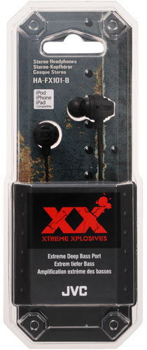 Наушники JVC HA-FX101-B - рис.1