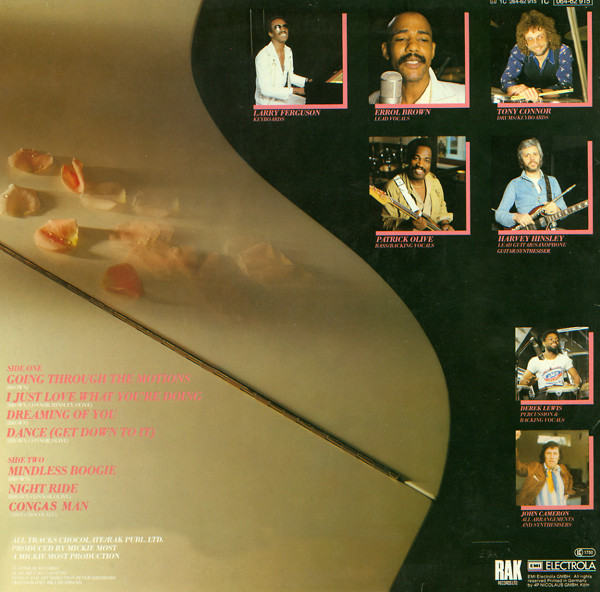 Виниловая пластинка HOT CHOCOLATE GOING THROUGH THE MOTIONS LP - рис.1