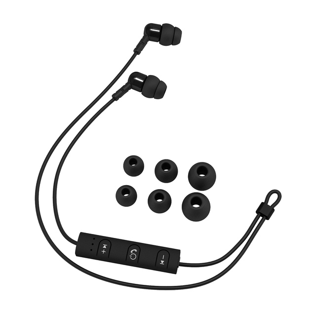 Беспроводные наушники MEE Audio M9B black - рис.2