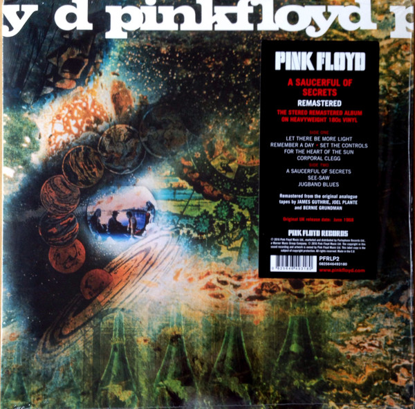 Виниловая пластинка Pink Floyd - A Saucerful Of Secrets - рис.0
