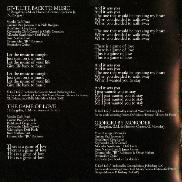 CD-диск Daft Punk – Random Access Memories (10th Anniversary Edition) CD - рис.12