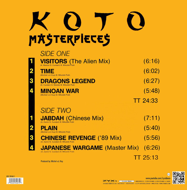 Виниловая пластинка KOTO Masterpieces LP - рис.1