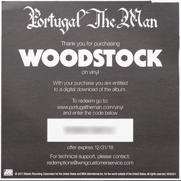 Виниловая пластинка Portugal. The Man - Woodstock - рис.3