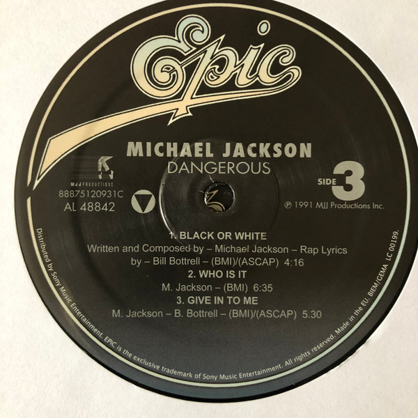 Пластинка Michael Jackson – Dangerous Remastered 2LP - рис.8