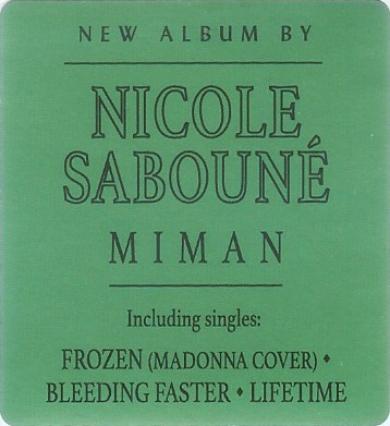 Виниловая пластинка Nicole Saboune - Miman - рис.3