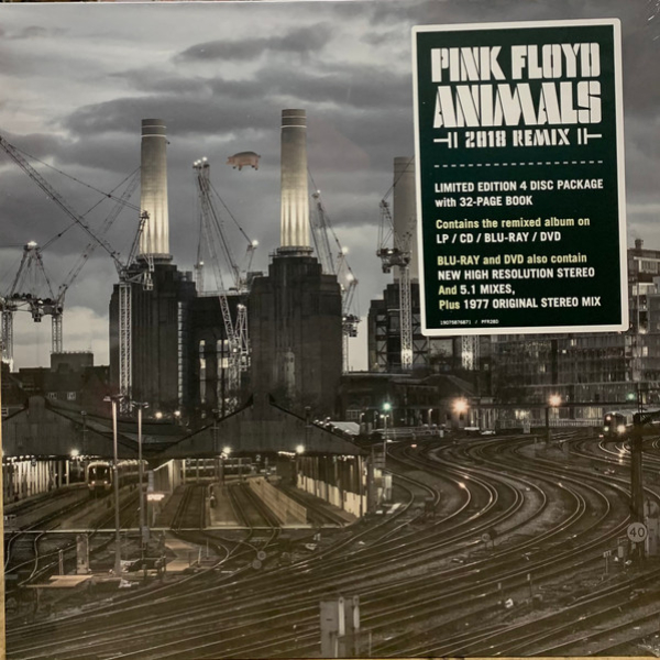 Бокс-сет Pink Floyd - Animals (2018 Remix) Deluxe - LP+CD+Blu-ray+DVD - рис.0