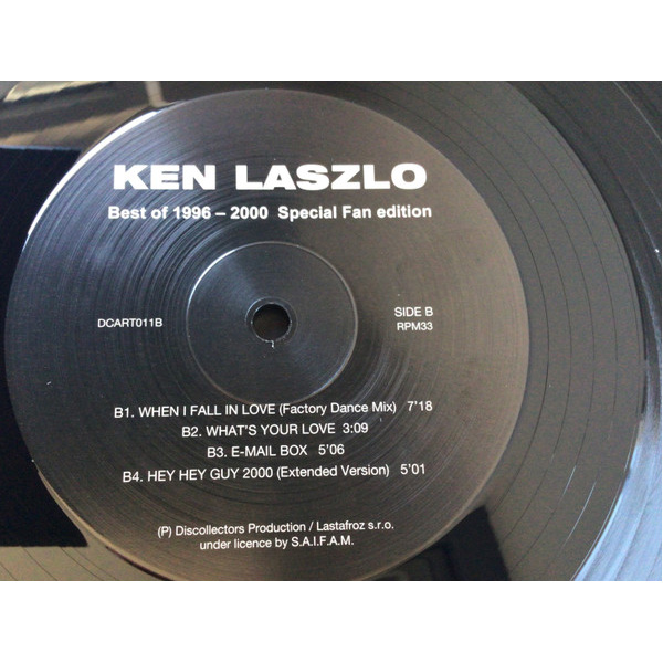 Виниловая пластинка Ken Laszlo – Best Of 1996-2000 LP - рис.2