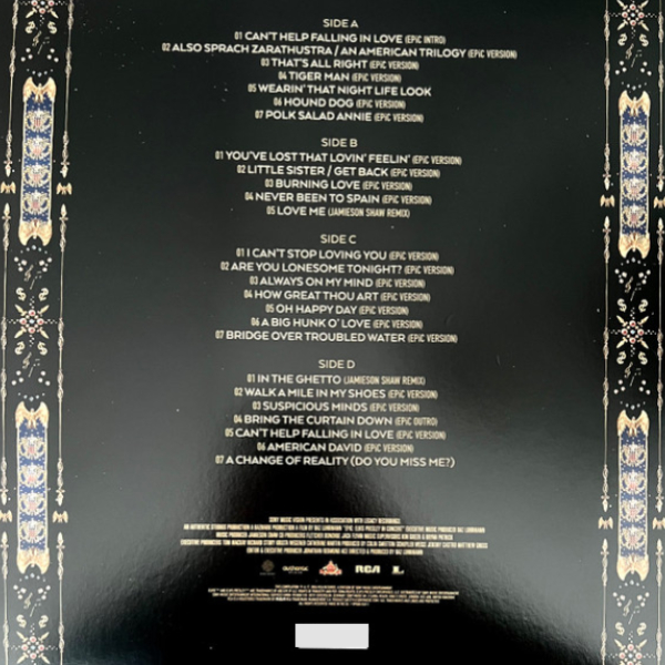 Виниловая пластинка Elvis Presley - Baz Luhrmann’s EPiC (Elvis Presley In Concert)(OST) - 2LP - рис.2