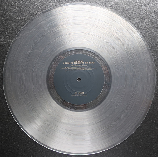 Виниловая пластинка Coldplay – A Rush Of Blood To The Head (Clear Eco) LP - рис.6