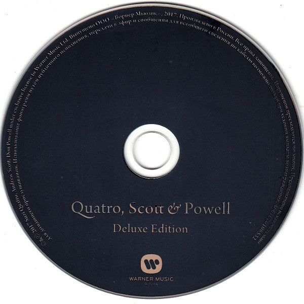 CD-диск Quatro, Scott & Powell - Quatro, Scott & Powell - рис.2