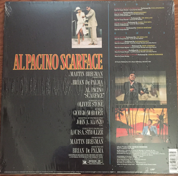 Виниловая пластинка Various - Scarface (Music From The Original Motion Picture Soundtrack) - рис.1