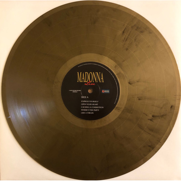 Виниловая пластинка Madonna – Live LP - рис.2