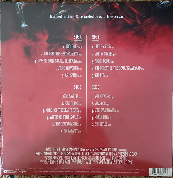 Виниловая пластинка Joseph LoDuca - Army Of Darkness OST 2LP - рис.2