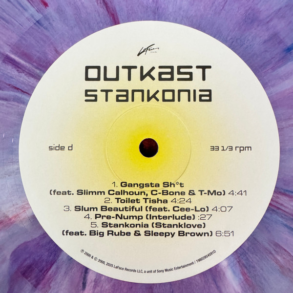 Виниловая пластинка OutKast – Stankonia (25th Anniversary) (Purple Marble) - 3LP - рис.13