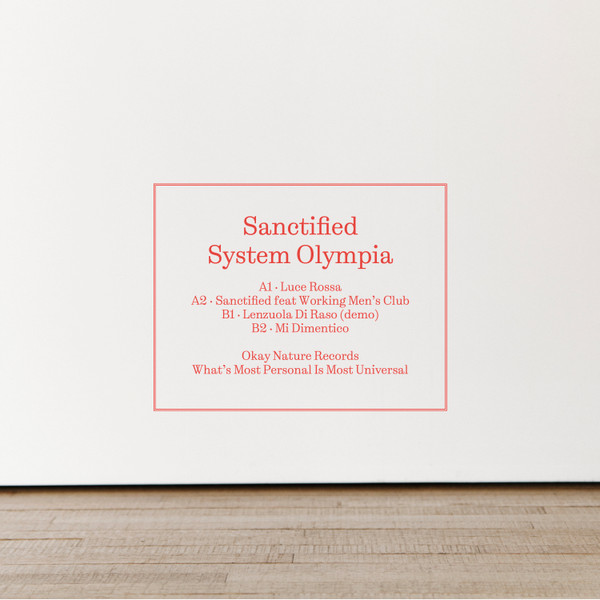Виниловая пластинка System Olympia - Sanctified - LP - рис.1