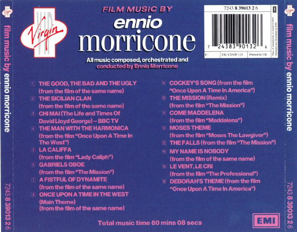 CD-диск Ennio Morricone - Film Music By Ennio Morricone - рис.1