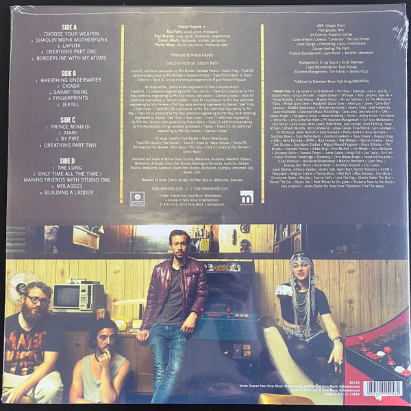Виниловая пластинка Hiatus Kaiyote - Choose Your Weapon - Blue Curacao LP - рис.1
