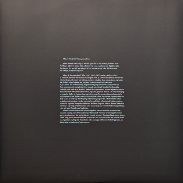 Виниловая пластинка New Order - (The Best Of) NewOrder (Blue) - 2LP - рис.9