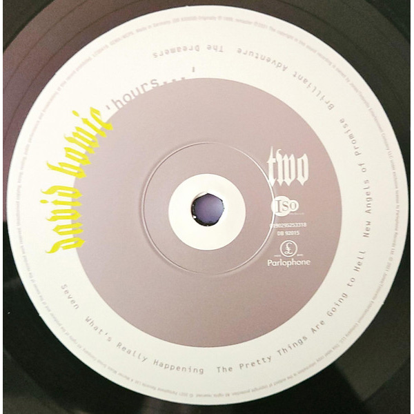 Виниловая пластинка David Bowie – Hours... LP - рис.3