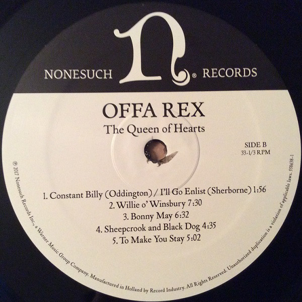 Виниловая пластинка Offa Rex - The Queen Of Hearts - рис.3