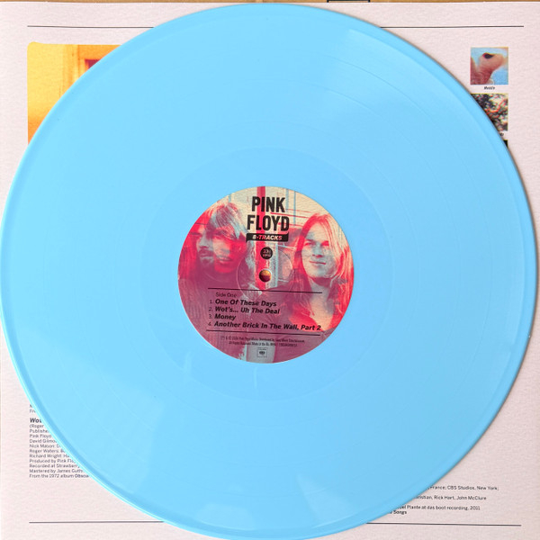 Виниловая пластинка Pink Floyd - 8-Tracks (Blue) LP - рис.5