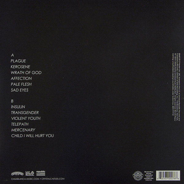 Виниловая пластинка Crystal Castles - Crystal Castles III LP - рис.1