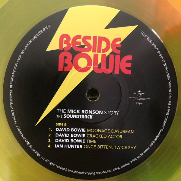 Виниловая пластинка Beside Bowie - The Mick Ronson Story 2LP Yellow - рис.4
