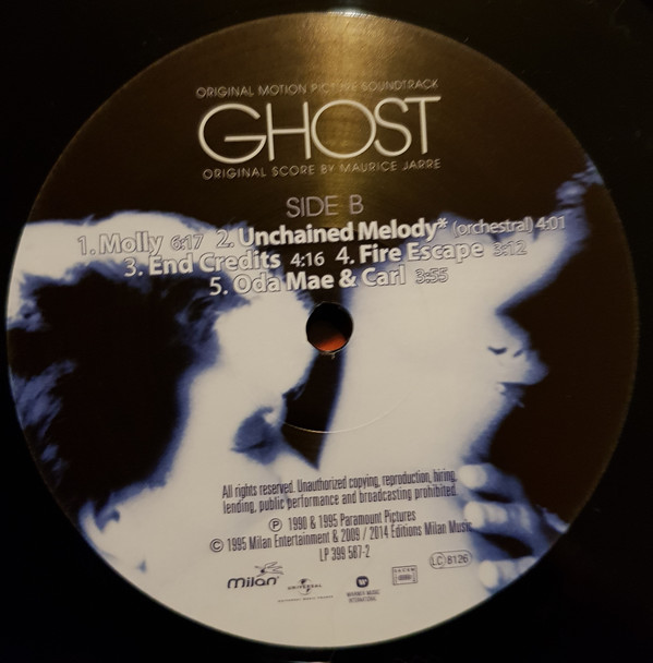 Виниловая пластинка OST GHOST - рис.3
