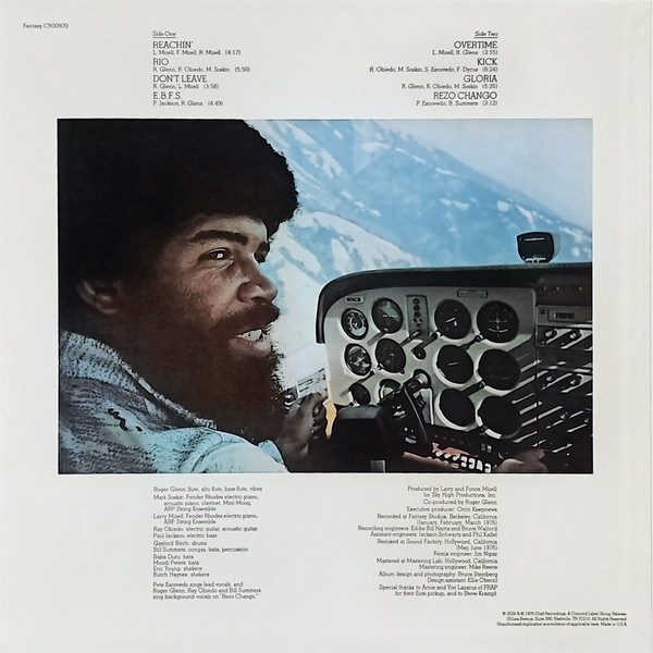 Виниловая пластинка Roger Glenn - Reachin (Analogue, Jazz Dispensary) LP - рис.2