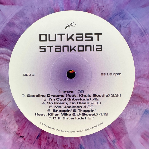 Виниловая пластинка OutKast – Stankonia (25th Anniversary) (Purple Marble) - 3LP - рис.10