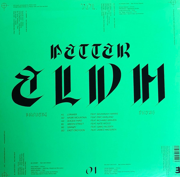 Виниловая пластинка Petter Eldh – Projekt Drums Vol. 1 (Coloured Clear) LP - рис.1