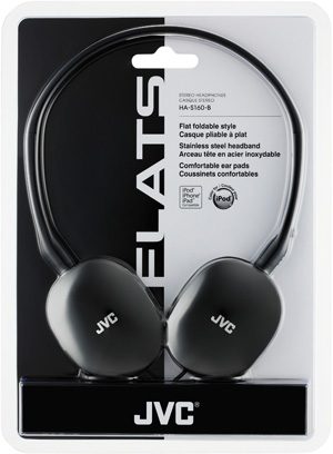 Наушники JVC HA-S160-B - рис.1