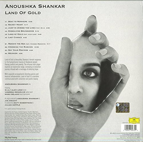 Виниловая пластинка Anoushka Shankar - Land of Gold - рис.1