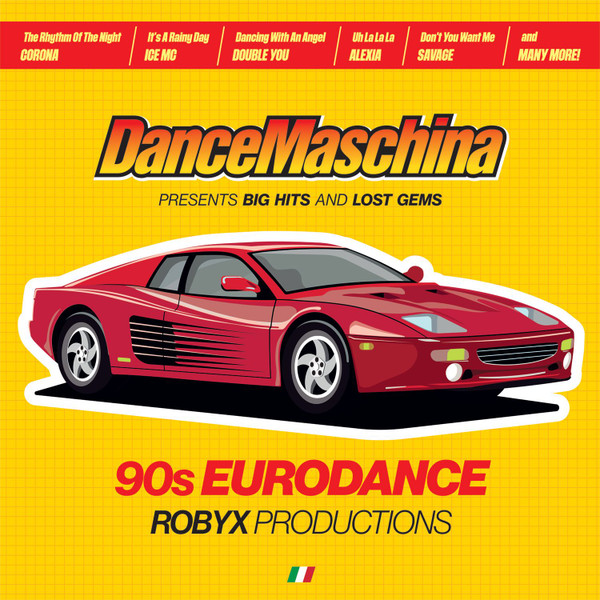 Виниловая пластинка Various, Robyx – Dancemaschina:90s Eurodance:Robyx Productions - LP - рис.0