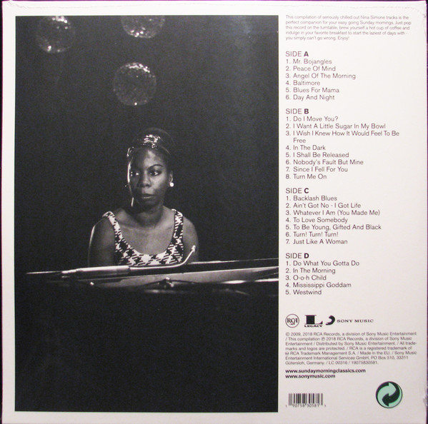 Виниловая пластинка Nina Simone - Sunday Morning Classics - рис.1