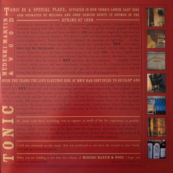 Виниловая пластинка Medeski Martin & Wood - Tonic - 2LP - рис.4