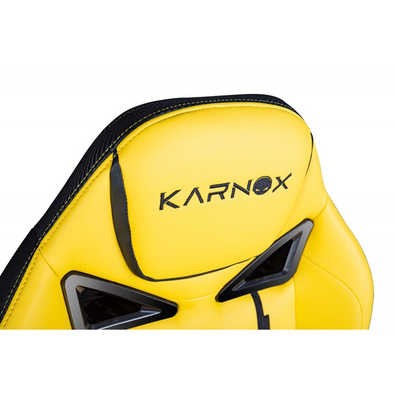 Компьютерное кресло KARNOX GLADIATOR Cybot Edition Yellow - фото 9