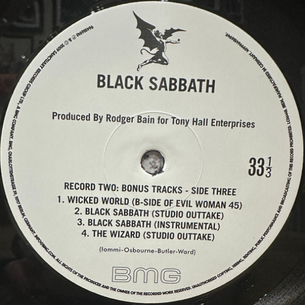 Виниловая пластинка Black Sabbath – Black Sabbath (Deluxe) - 2LP - рис.5