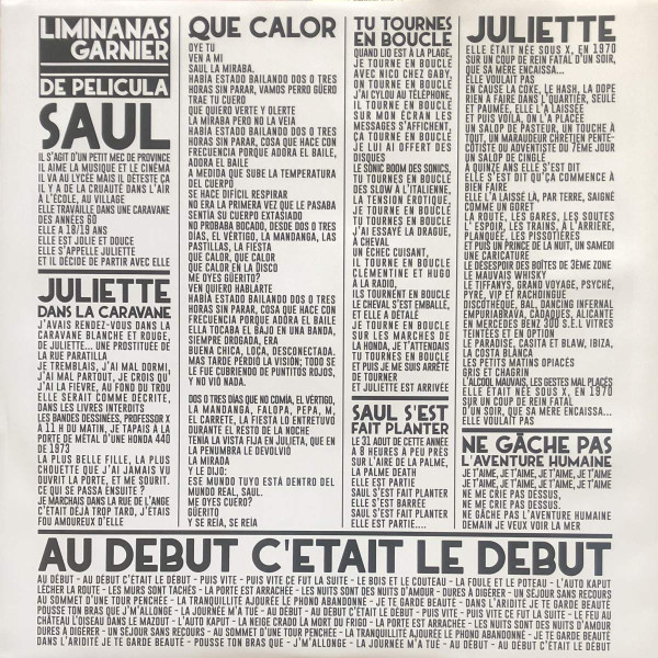 Виниловая пластинка Liminanas - Garnier – De Pelicula - 2LP - рис.5