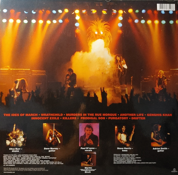 Виниловая пластинка Iron Maiden - Killers - Reissue 2024 LP - рис.1