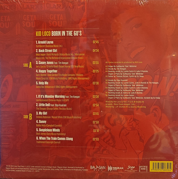 Виниловая пластинка Kid Loco - Born In The 60's - LP - рис.1