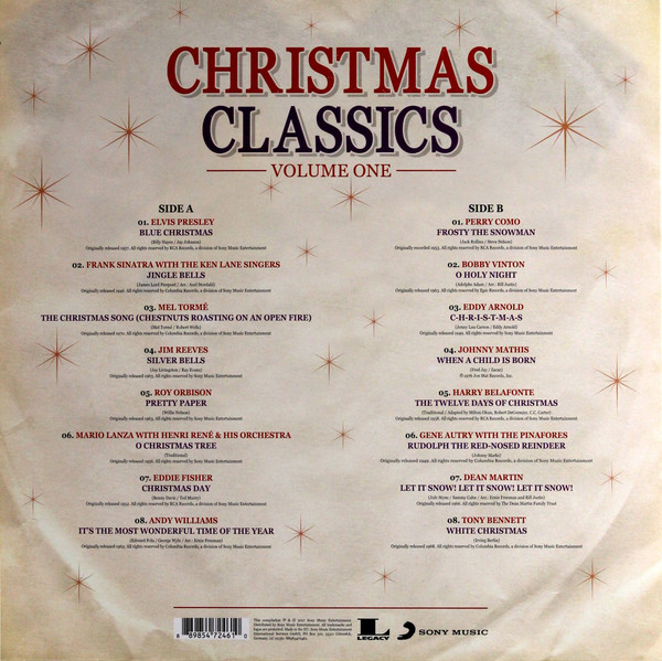 Виниловая пластинка Various - Christmas Classics Volume One LP - рис.1