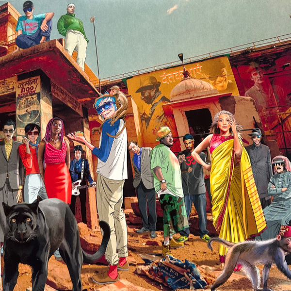 Виниловая пластинка Gorillaz - The Mountain (coloured) - 2LP - рис.3