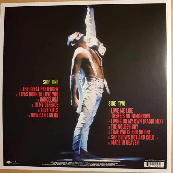Виниловая пластинка Mercury, Freddie Never Boring LP - рис.1
