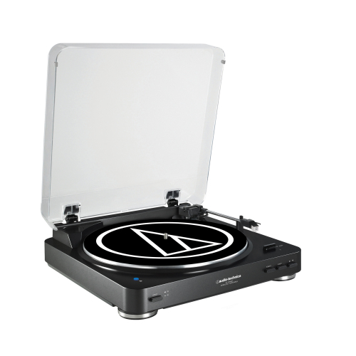Проигрыватель винила Audio-Technica AT-LP60BT Black Gloss - рис.0