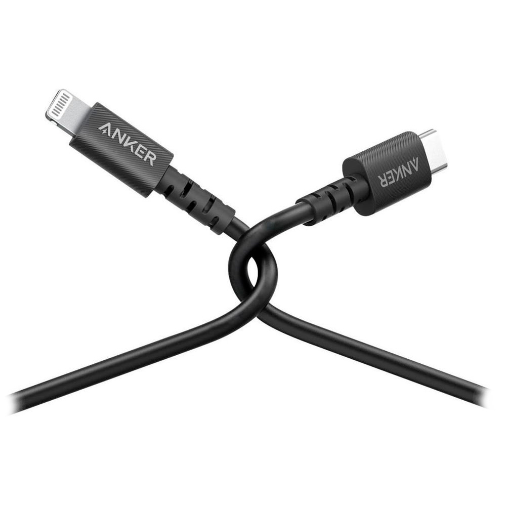 Кабель Anker PowerLine Select+ USB-C - Lightning Black 0.9m PowerLine Select+ USB-C - Lightning Black 0.9m - фото 6