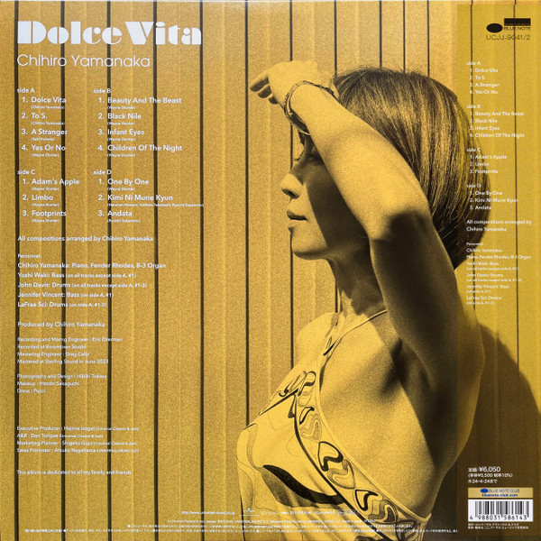 Виниловая пластинка Chihiro Yamanaka – Dolce Vita - Japan Blue Note 2LP - рис.1