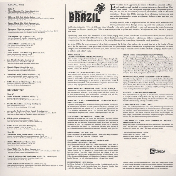 Виниловая пластинка Various - The Beat Of Brazil: Brazilian Grooves From The Warner Vaults - рис.1