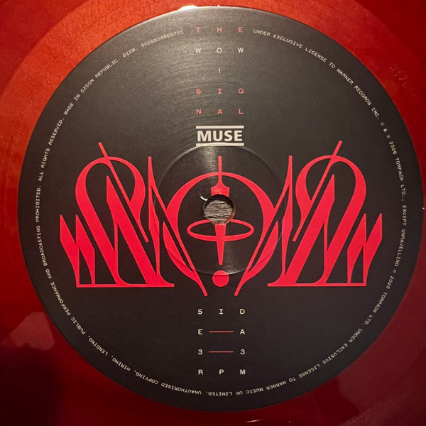 Виниловая пластинка Muse - The Wow! Signal (Translucent Red & Grey Galaxy) LP - рис.6